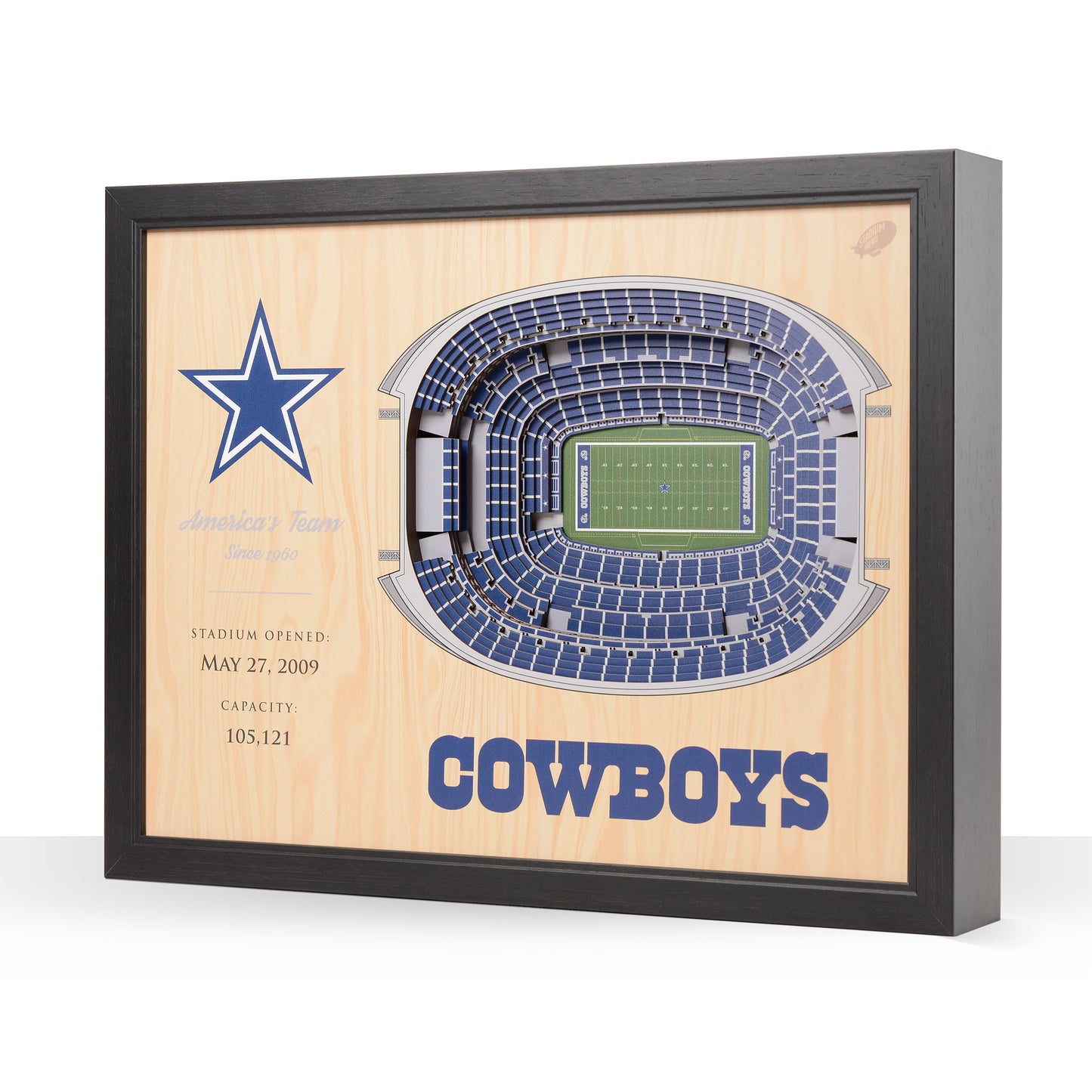 NFL Dallas Cowboys 25-Layer StadiumView Wallart