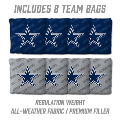 NFL Dallas Cowboys 2' x 4' All-Wood Cornhole Set