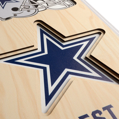 NFL Dallas Cowboys 3D Stadium Banner 8' X 32'