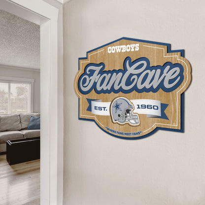 Dallas Cowboys Fan Cave Wall Art Alt 2