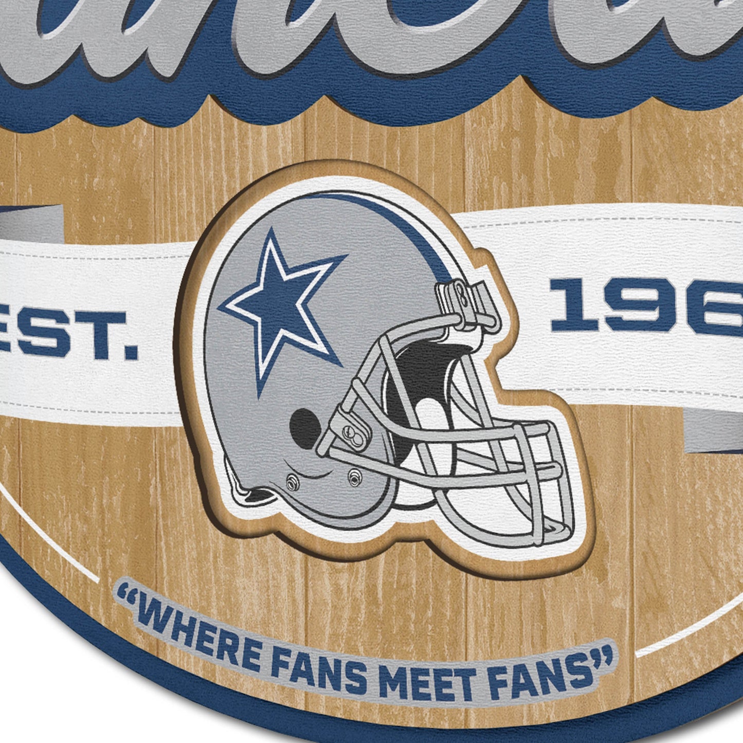 Dallas Cowboys Fan Cave Wall Art Alt 3