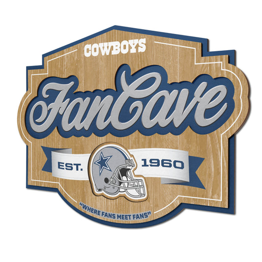 Dallas Cowboys Fan Cave Wall Art