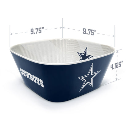 Dallas Cowboys Large Party Bowl Alt 3