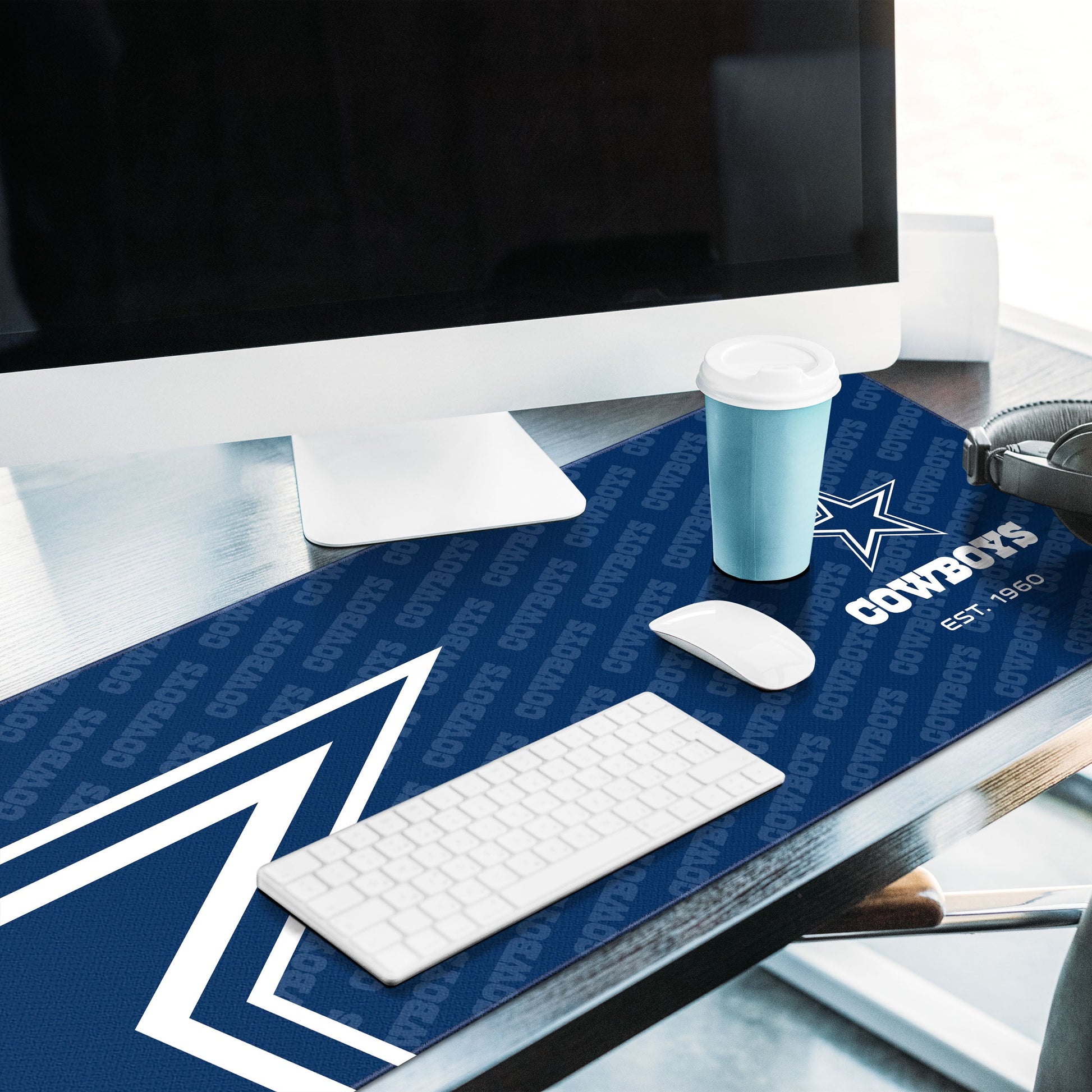 Dallas Cowboys Logo Series Desk Pad Alt 2