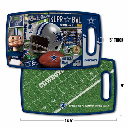 Dallas Cowboys Retro Series Cutting Board Alt 1