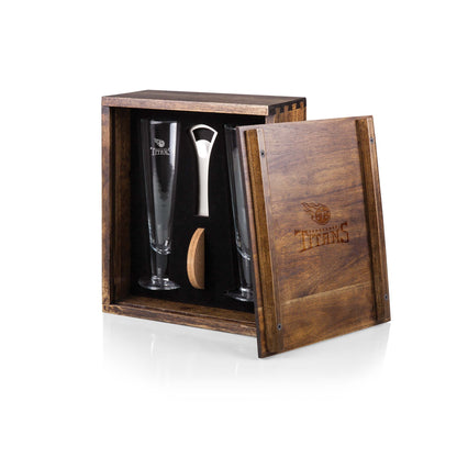 Tennessee Titans - Pilsner Beer Glass Gift Set