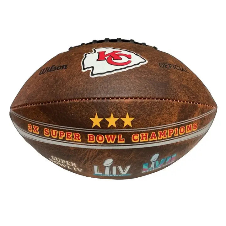 NFL Kansas City Chiefs 9" Commemorative Champs Football