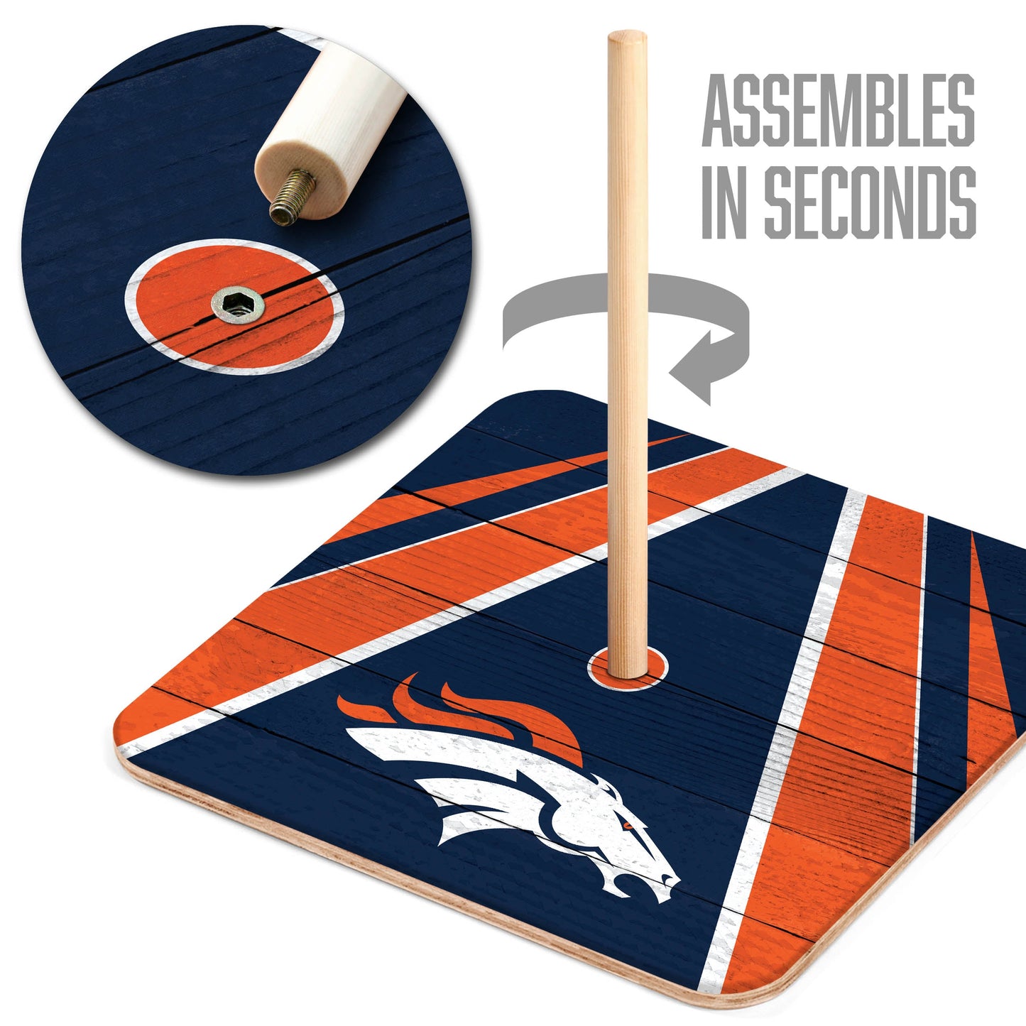 NFL Denver Broncos Horseshoe Bag Game