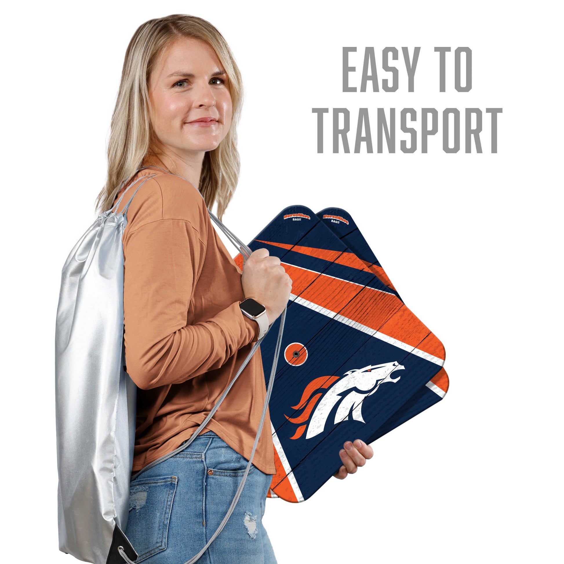 NFL Denver Broncos Horseshoe Bag Game