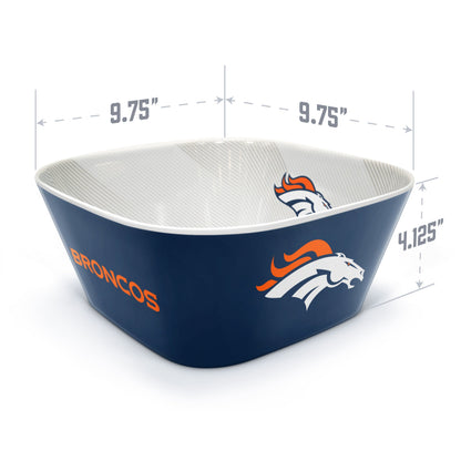 Denver Broncos Large Party Bowl Alt 3