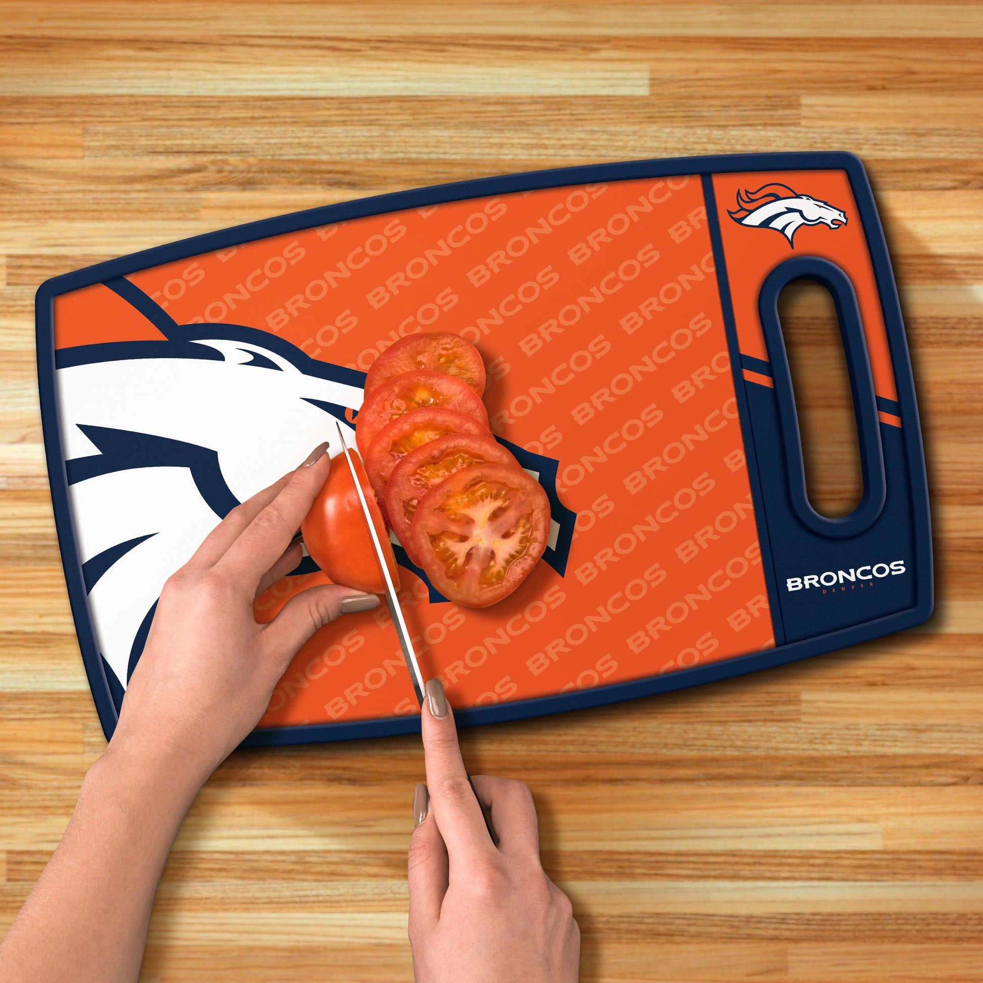 Denver Broncos Logo Series Cutting Board Alt 3