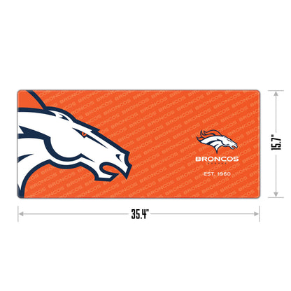Denver Broncos Logo Series Desk Pad Alt 1