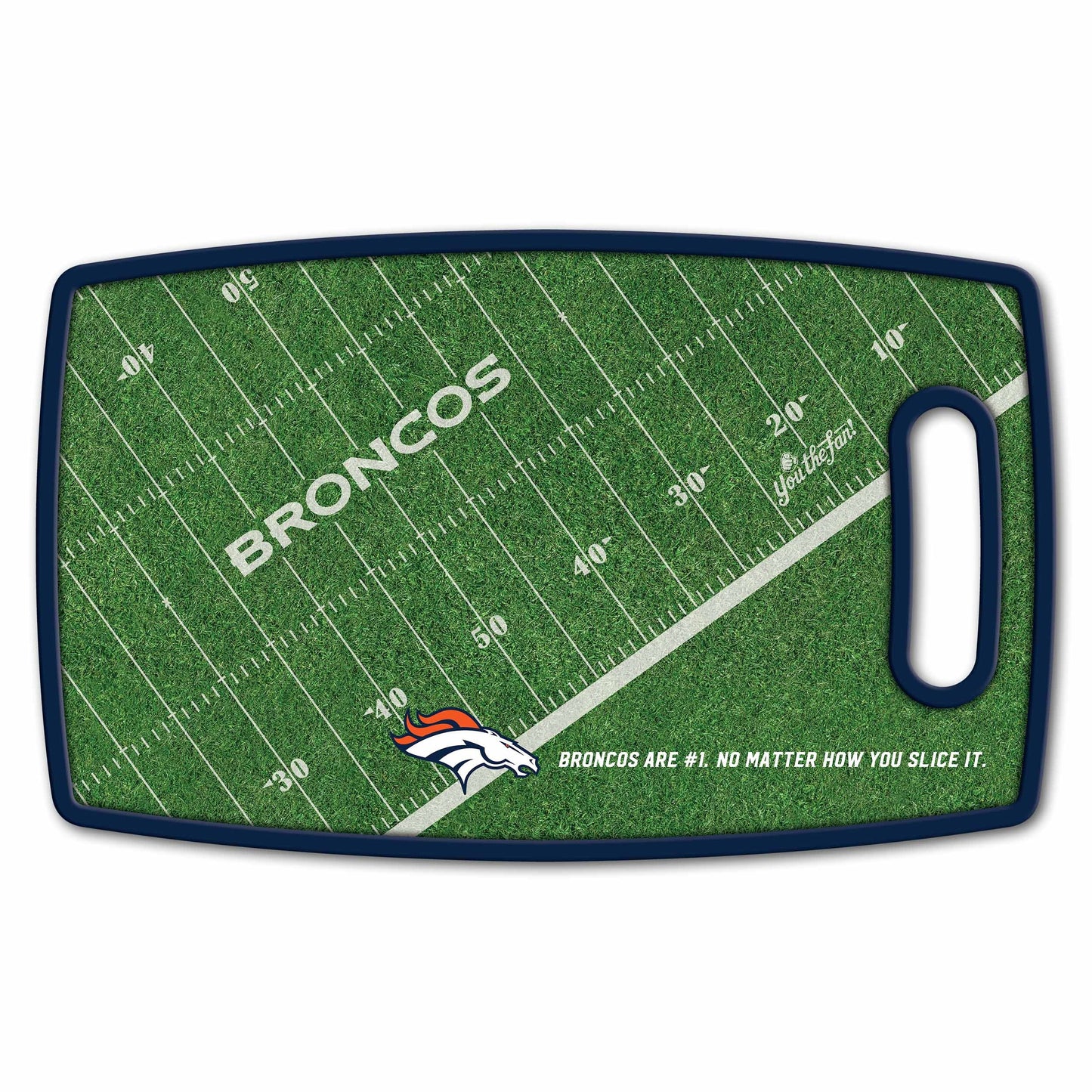 Denver Broncos Retro Series Cutting Board Alt 2