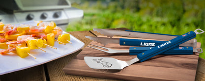NFL Detroit Lions Spirit Series 3-Piece BBQ Set - Alt View 1