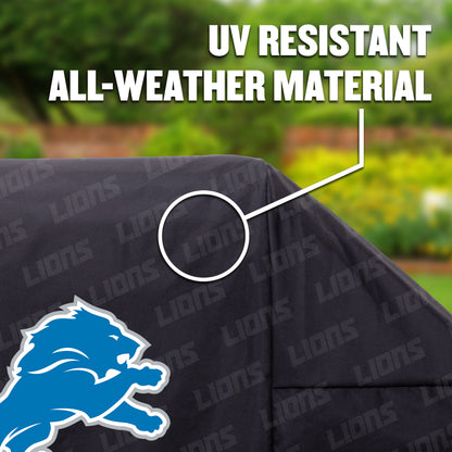 NFL Detroit Lions Heavy Duty Grill Cover