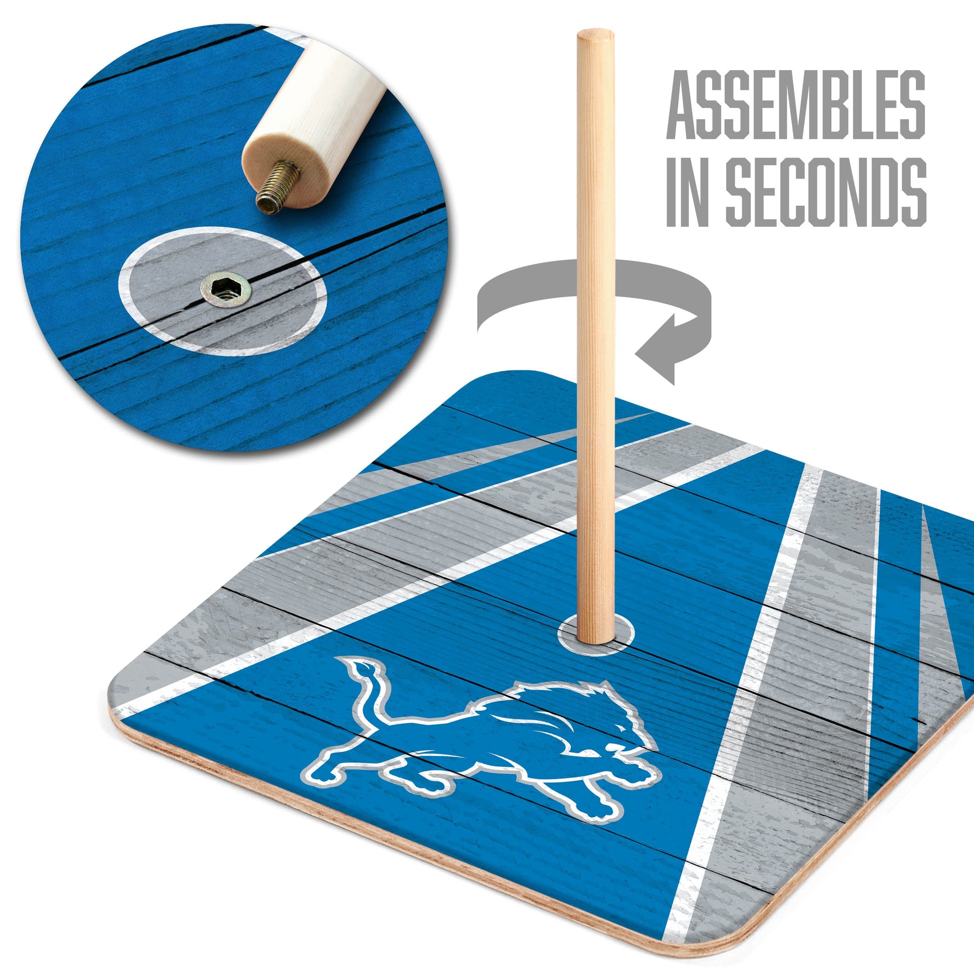 NFL Detroit Lions Horseshoe Bag Game