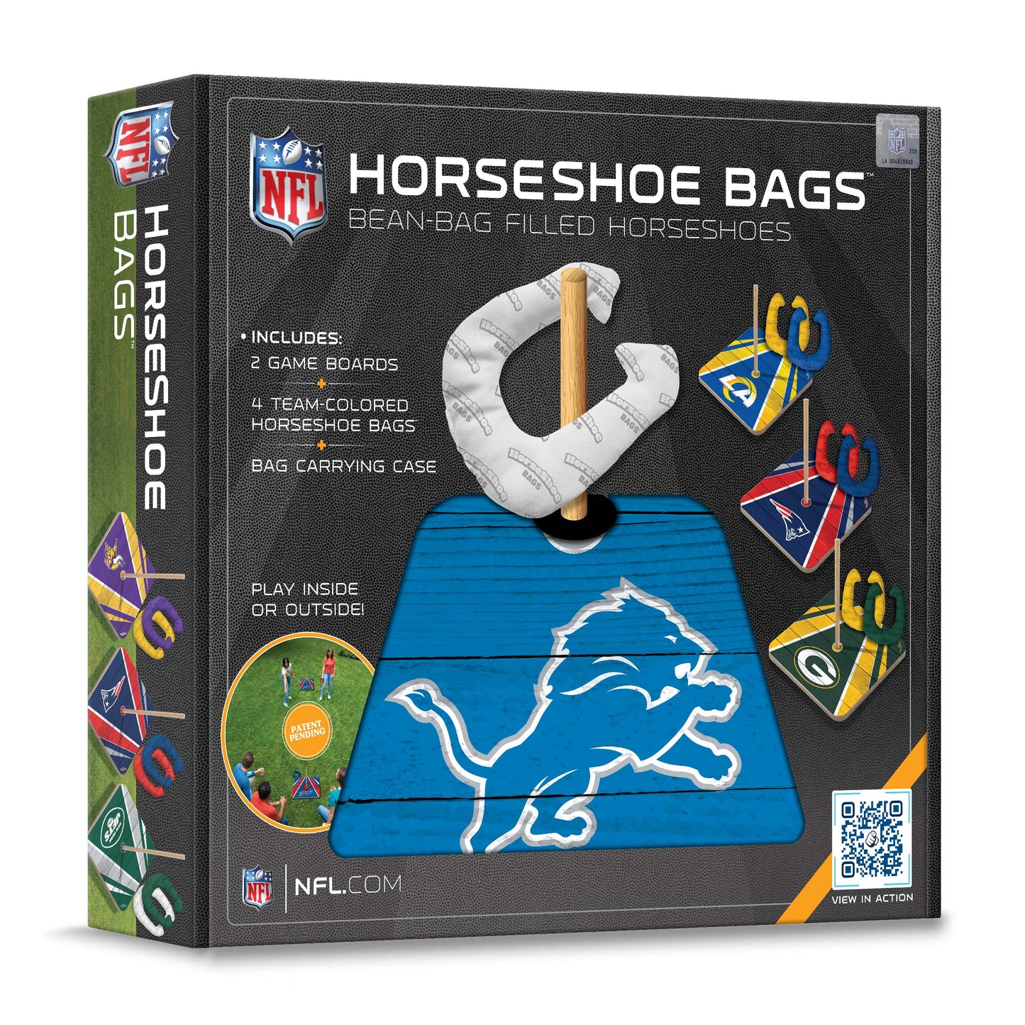 NFL Detroit Lions Horseshoe Bag Game