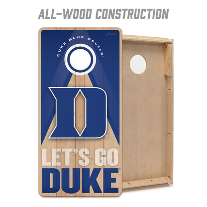 NCAA Duke Blue Devils 2' x 4' Slogan Series Cornhole