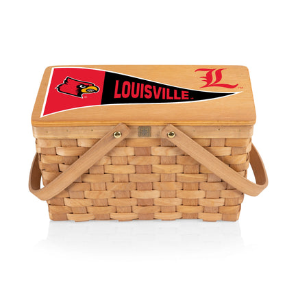 Louisville Cardinals - Poppy Personal Picnic Basket