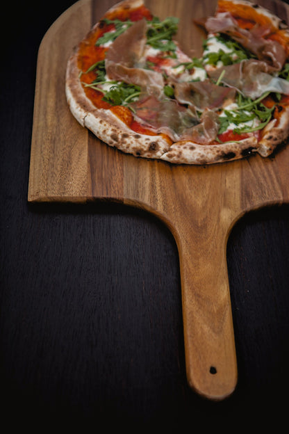 TCU Horned Frogs - Acacia Pizza Peel Serving Paddle
