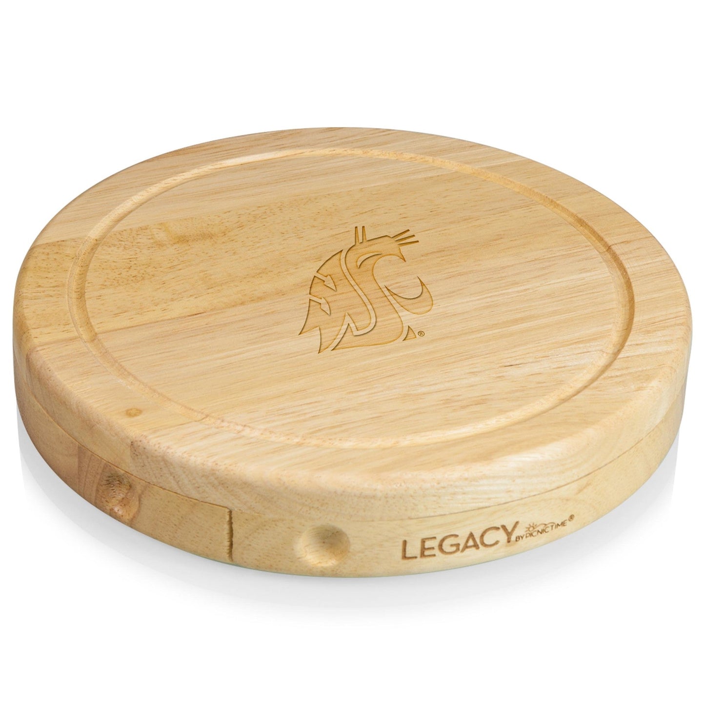 Washington State Cougars - Brie Cheese Cutting Board & Tools Set