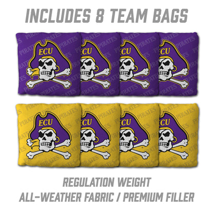 NCAA East Carolina Pirates 2' x 4' Slogan Series Cornhole