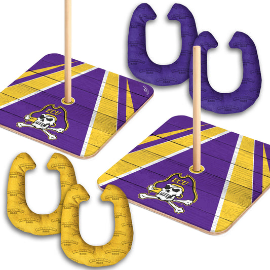 NCAA East Carolina Pirates Horseshoe Bag Game