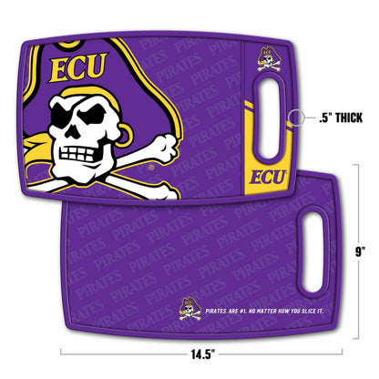 East Carolina Pirates Logo Series Cutting Board Alt 1
