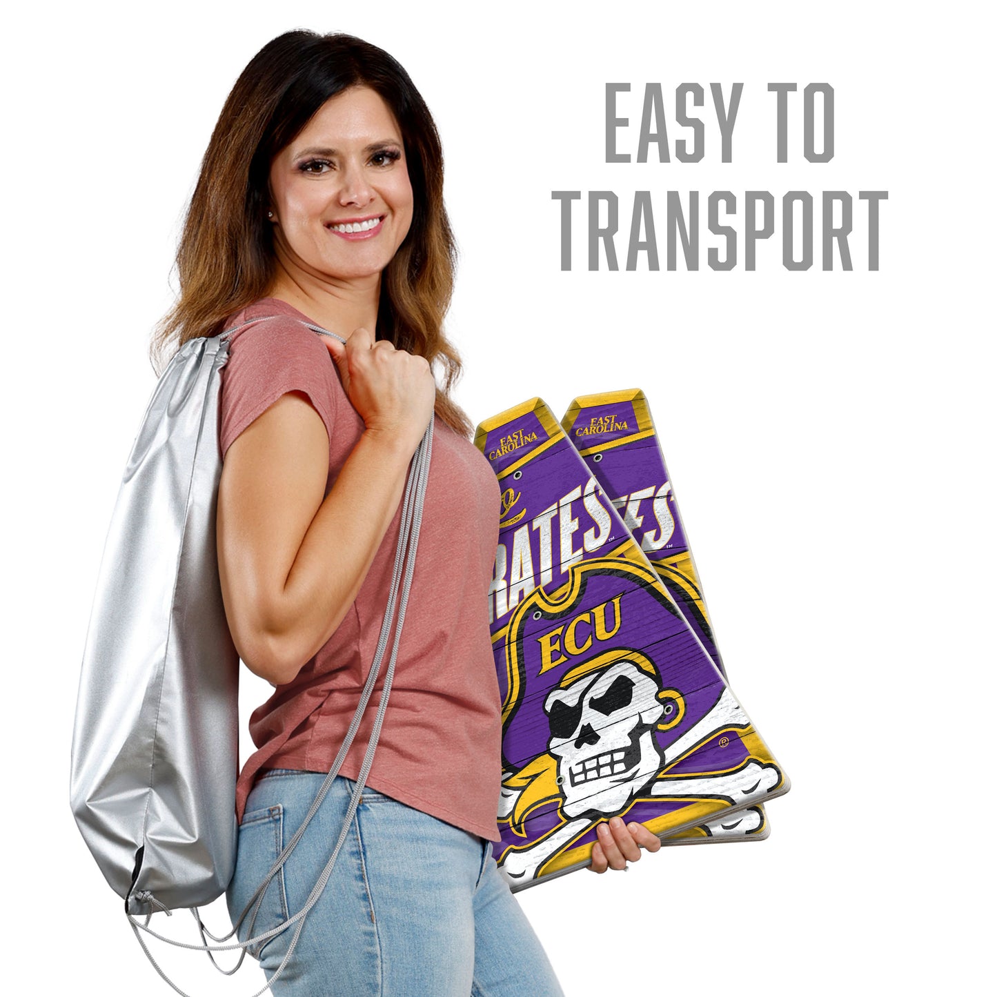 NCAA East Carolina Pirates Ringbag Outdoor Game