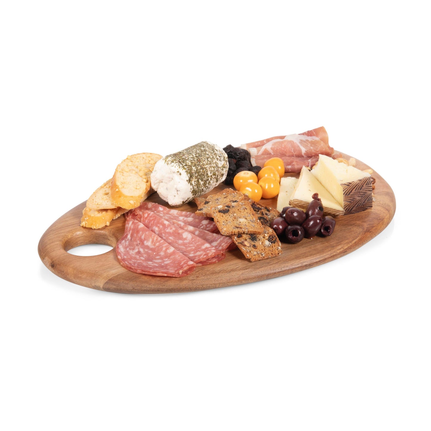 Washington & Lee Generals - Pebble Shaped Acacia Serving Board 15" x 10"