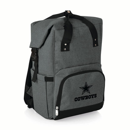 Dallas Cowboys - On The Go Roll-Top Backpack Cooler