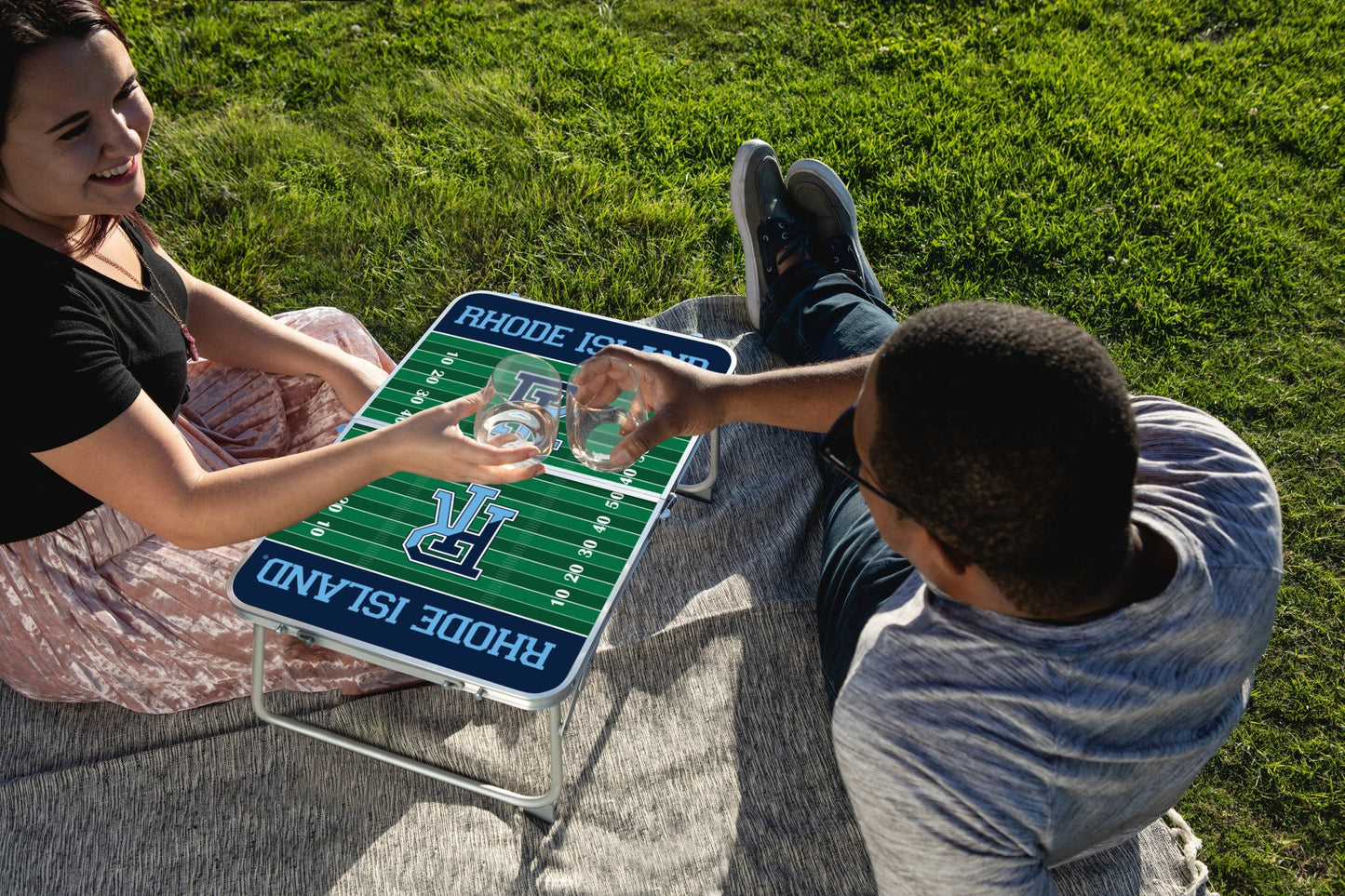 Rhode Island Rams - Concert Table Mini Portable Table