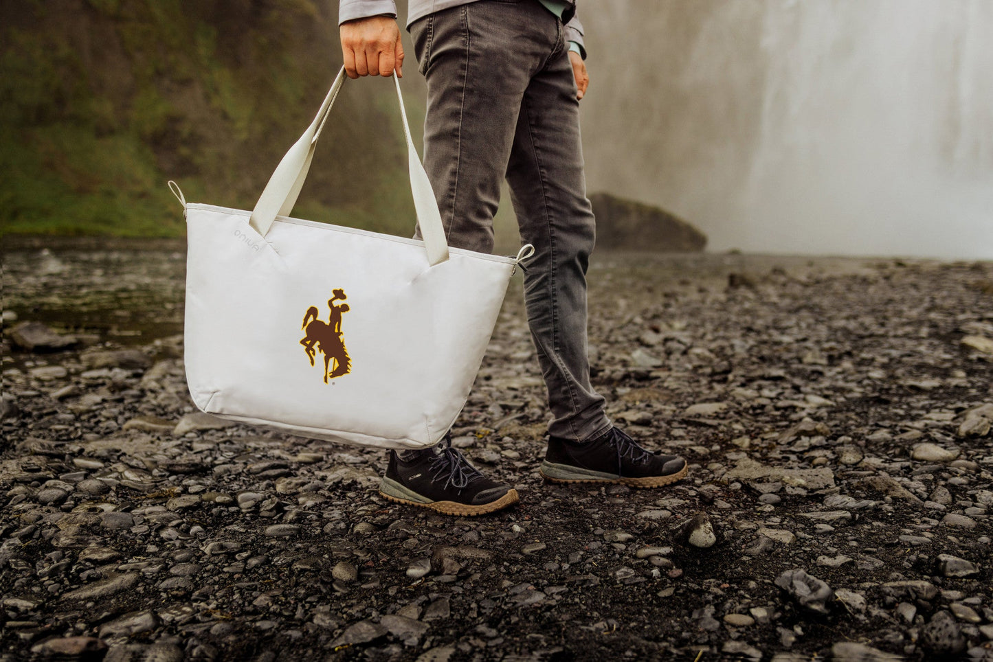 Wyoming Cowboys - Tarana Recycled Cooler Tote Bag