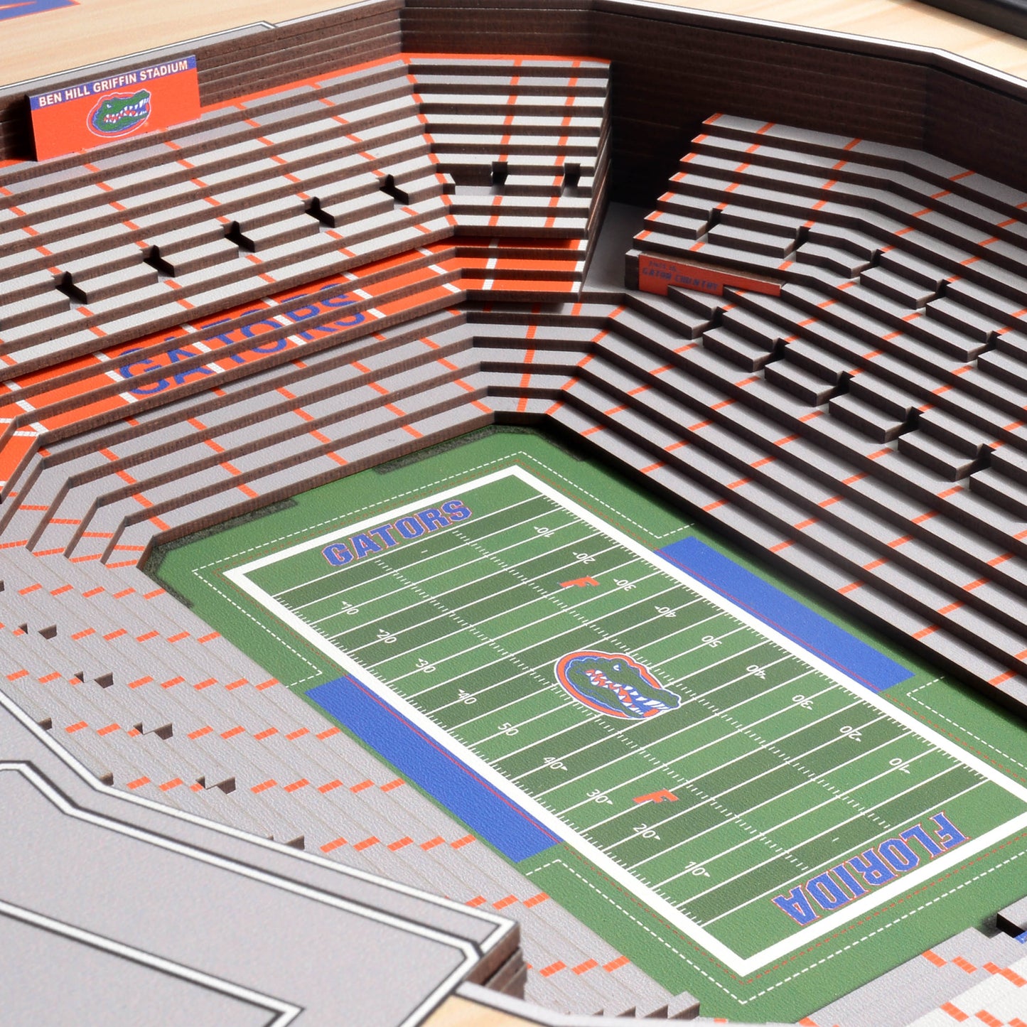 NCAA Florida Gators 25-Layer StadiumView Wallart