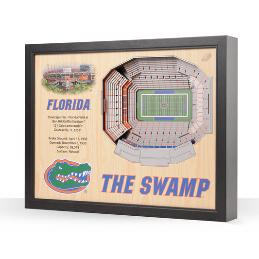 NCAA Florida Gators 25-Layer StadiumView Wallart