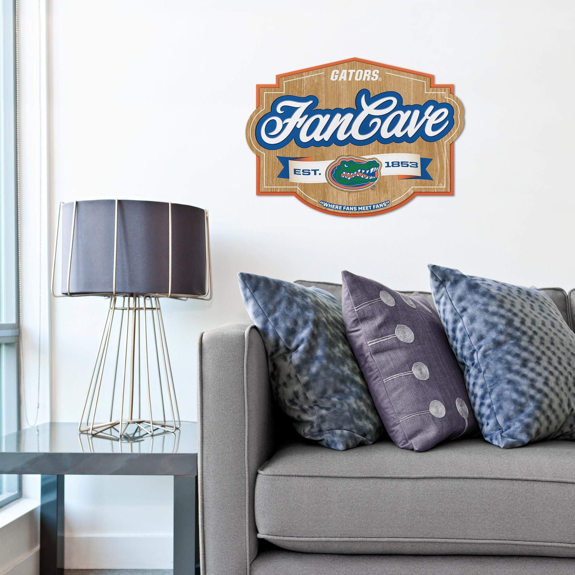 Florida Gators Fan Cave Sign Alt 1