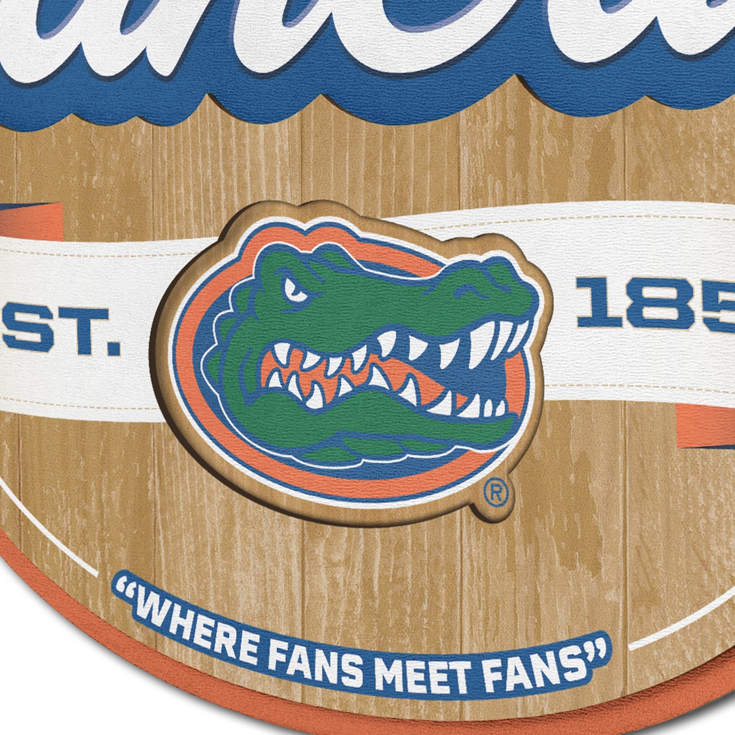 Florida Gators Fan Cave Sign Alt 3