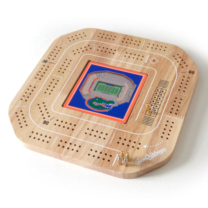 NCAA Florida Gators StadiumView Cribbage