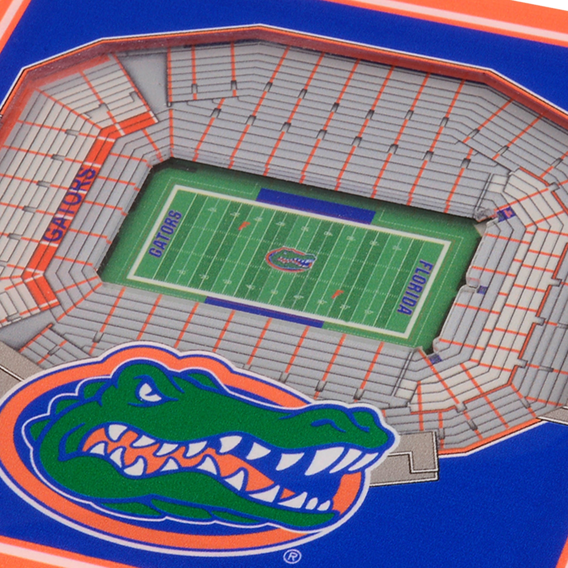 NCAA Florida Gators StadiumView Cribbage