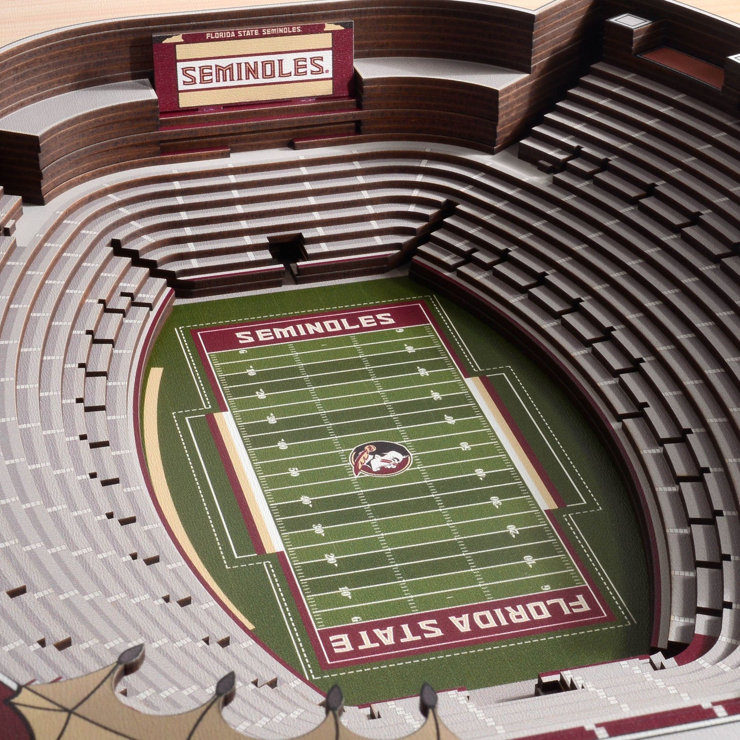NCAA Florida State Seminoles 25-Layer StadiumView Wallart