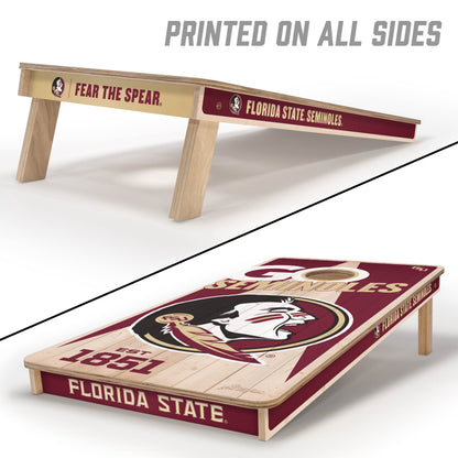 NCAA Florida State Seminoles 2' x 4' All-Wood Cornhole Set