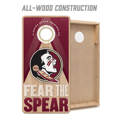 NCAA Florida State Seminoles 2' x 4' Slogan Series Cornhole