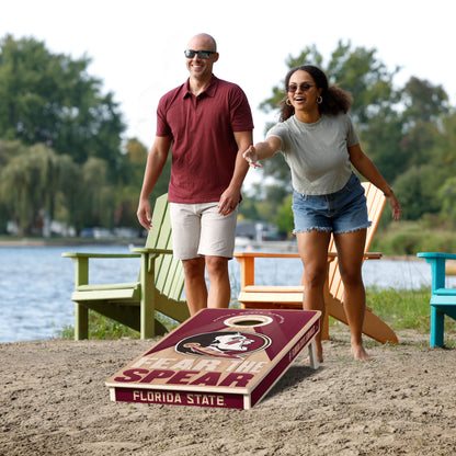 NCAA Florida State Seminoles 2' x 4' Slogan Series Cornhole