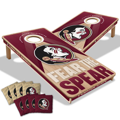 NCAA Florida State Seminoles 2' x 4' Slogan Series Cornhole