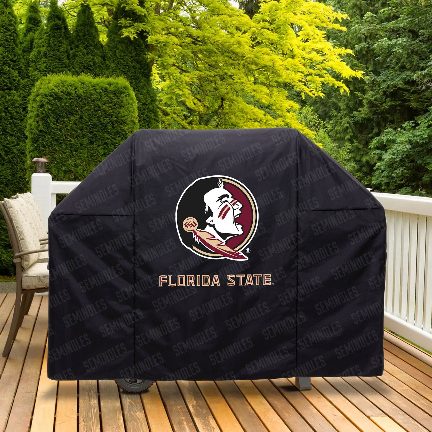 NCAA Florida State Seminoles Heavy Duty Grill Cover
