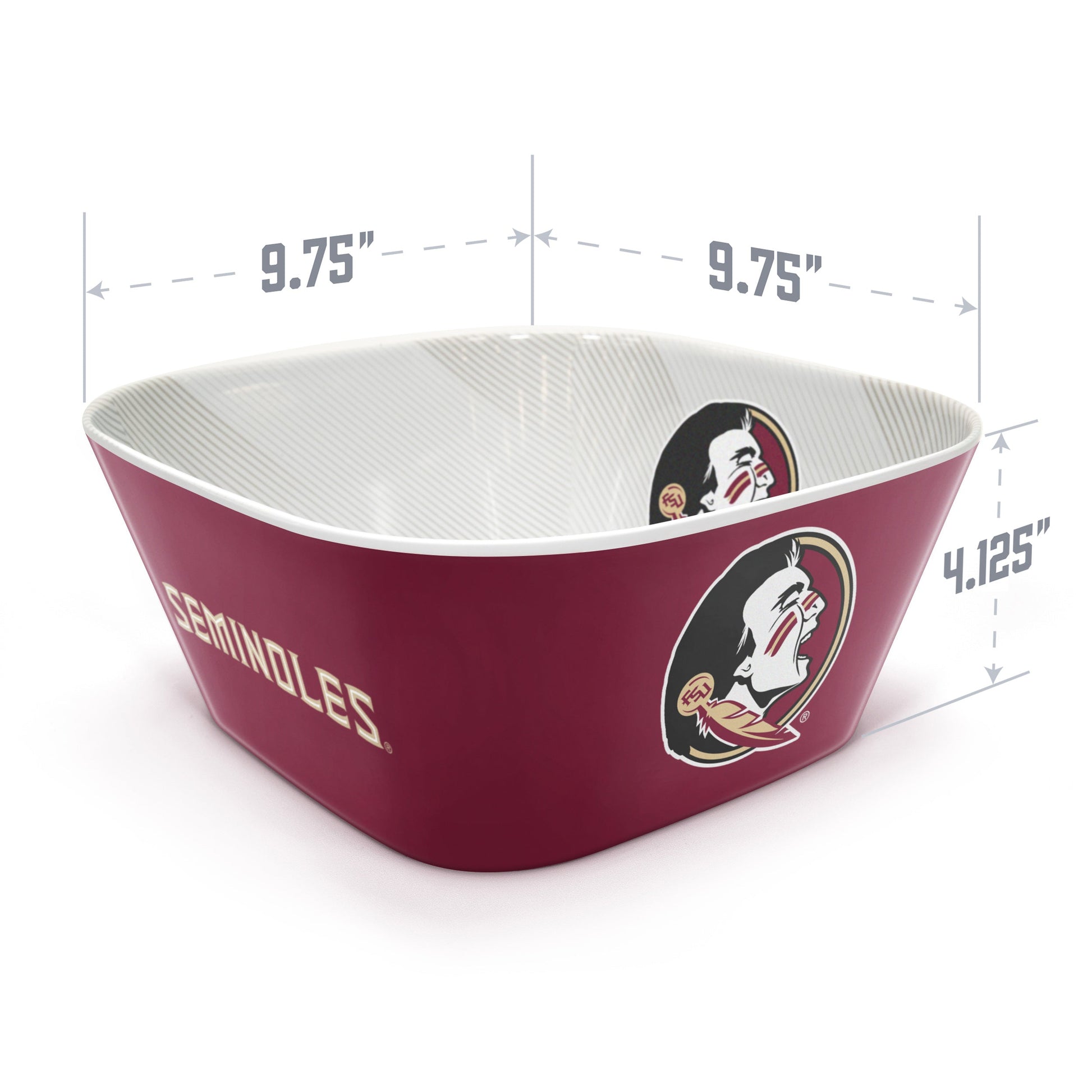 Florida State Seminoles Large Party Bowl Alt 3