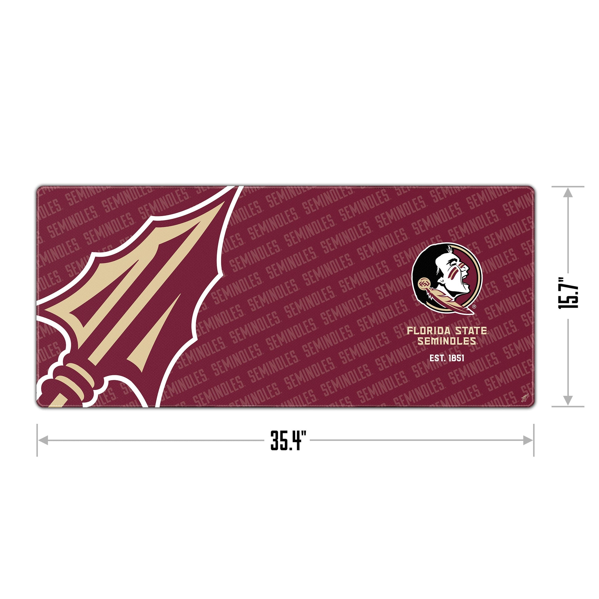 Florida State Seminoles Logo Series Desk Pad Alt 1
