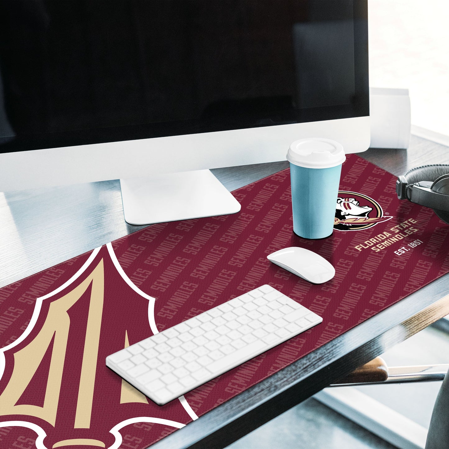 Florida State Seminoles Logo Series Desk Pad Alt 2