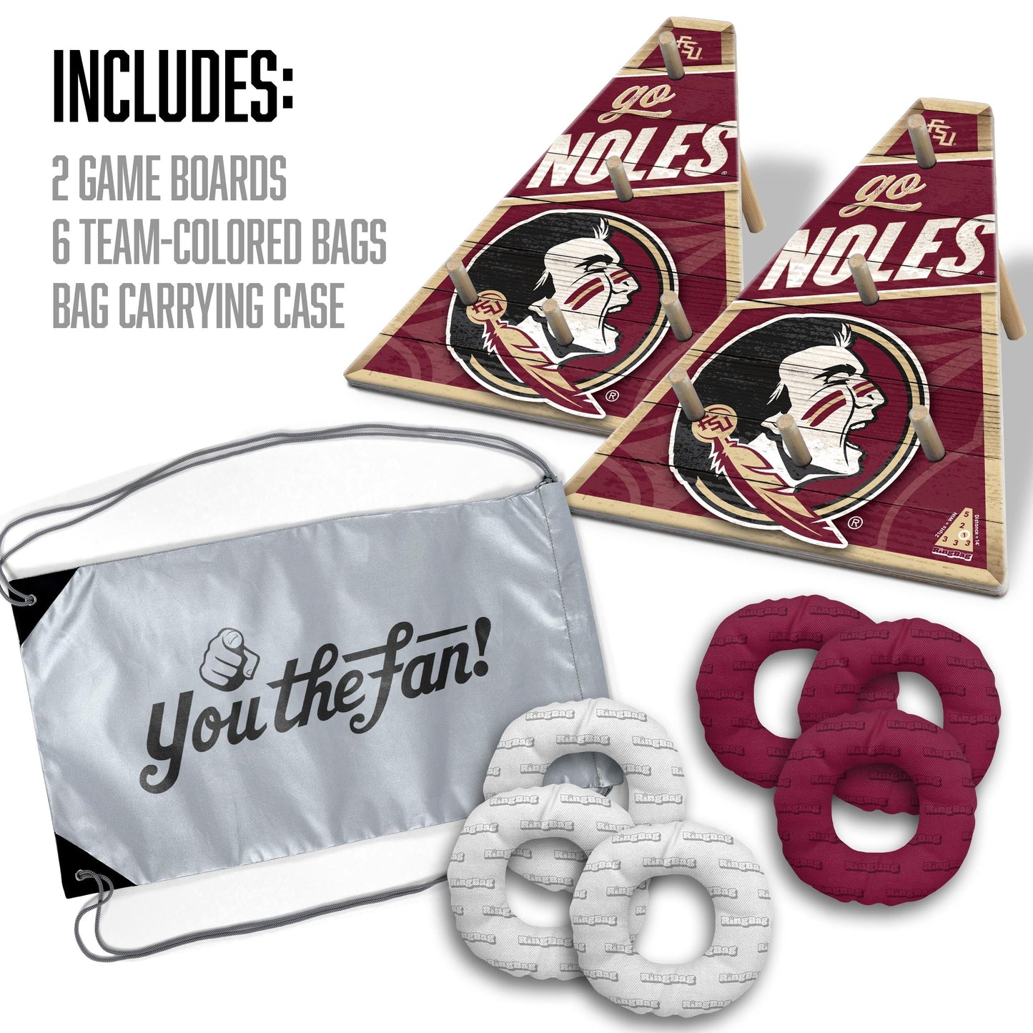 NCAA Florida State Seminoles Ringbag Outdoor Game
