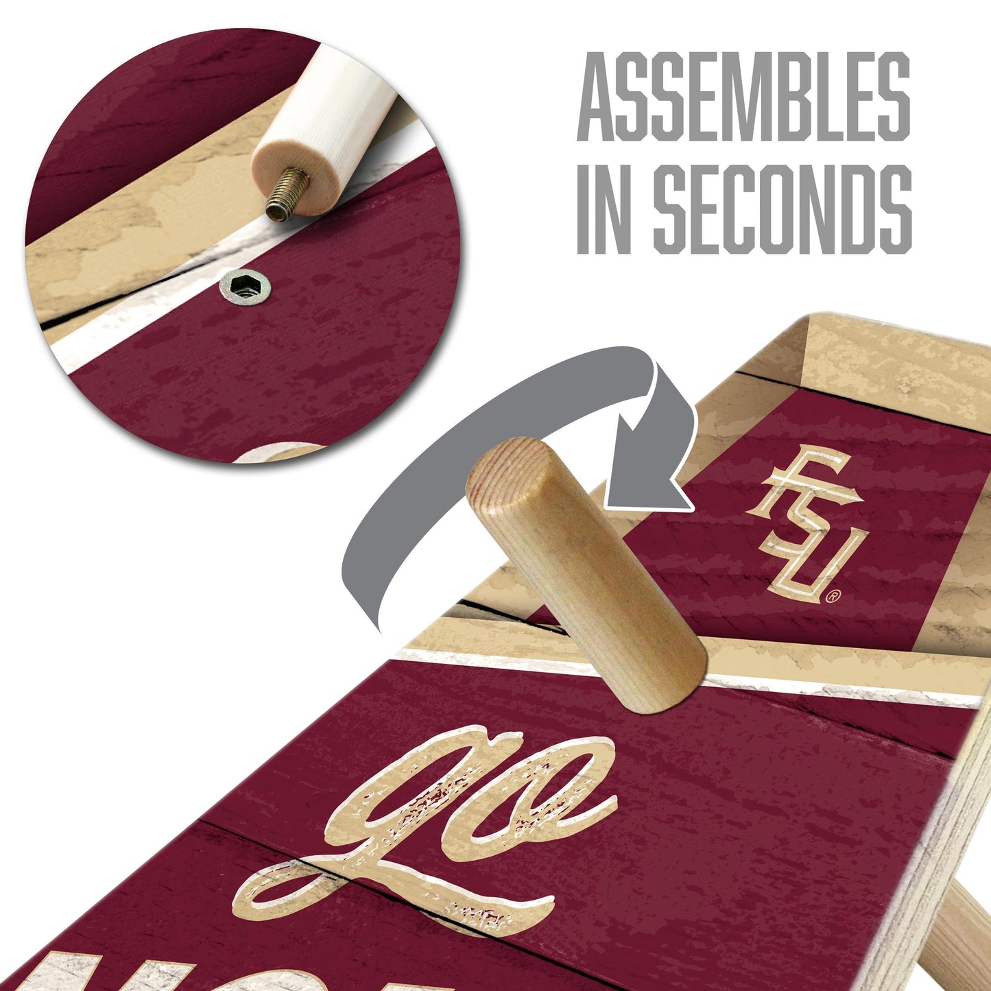 NCAA Florida State Seminoles Ringbag Outdoor Game
